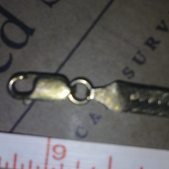 Vior Italian Silver Braided Bracelet. 925. High quality vintage silver - Picture 3 of 7